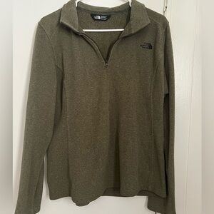 The North Face Green Fleece Pullover
